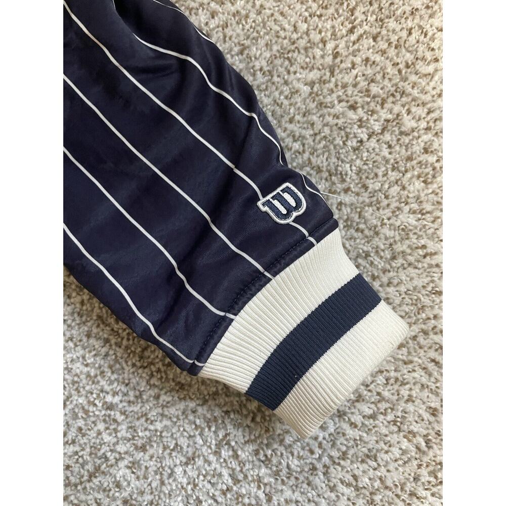 Wilson Chicago‎ Co. Puffer Varsity Pinstripes Jacket Prototype 1/1 Men’s Size L - Picture 10 of 14